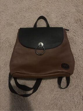 Leather Backpack. Custom made. Never used.